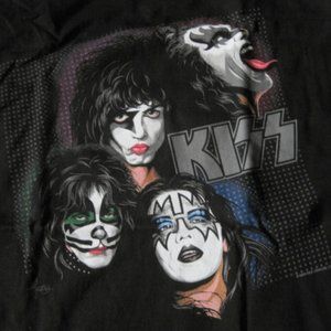 Kiss Rock Band New Tee (L)